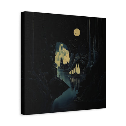 Moonlit Voyage Canvas Print