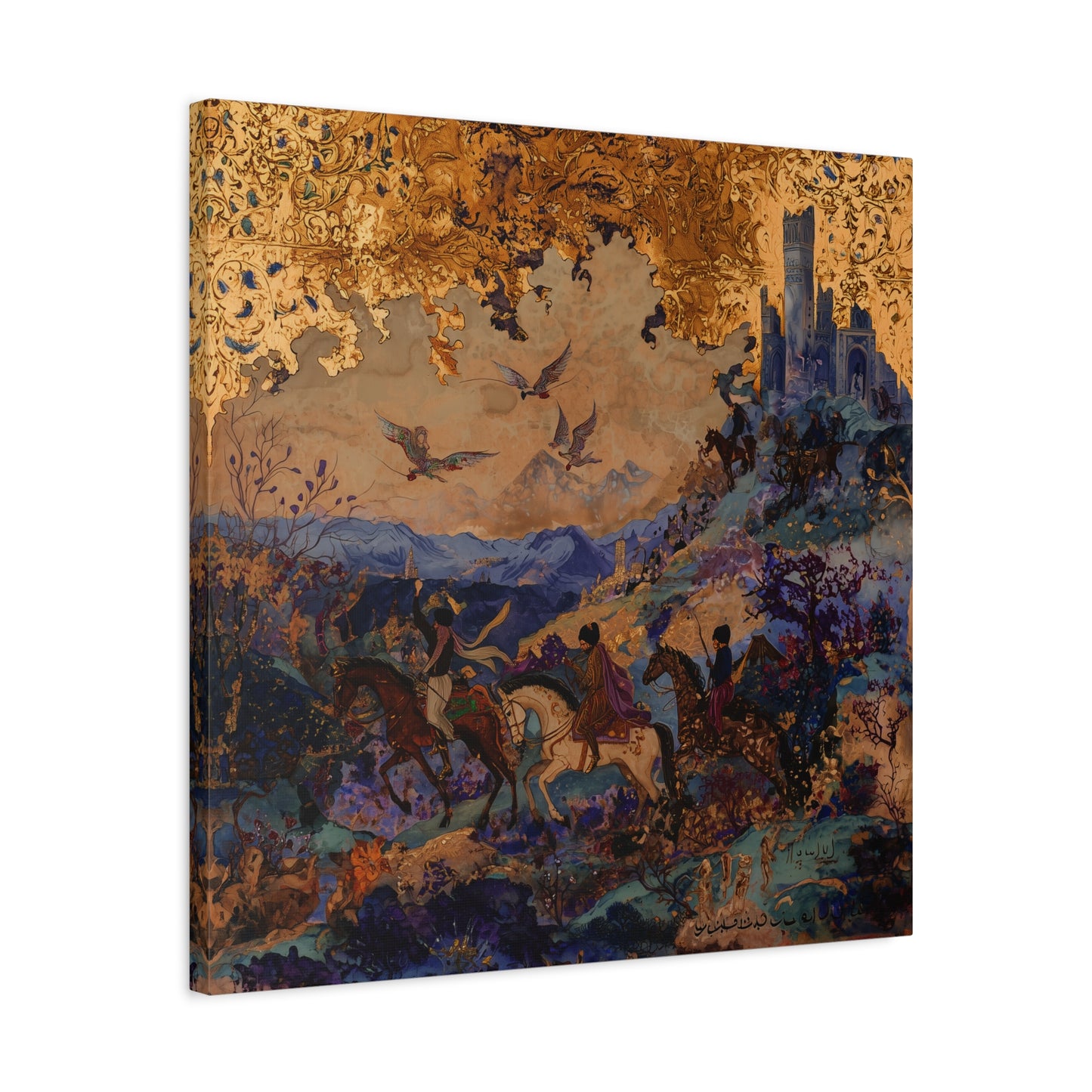 The Golden Realm Canvas Print