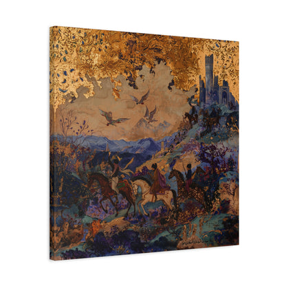 The Golden Realm Canvas Print