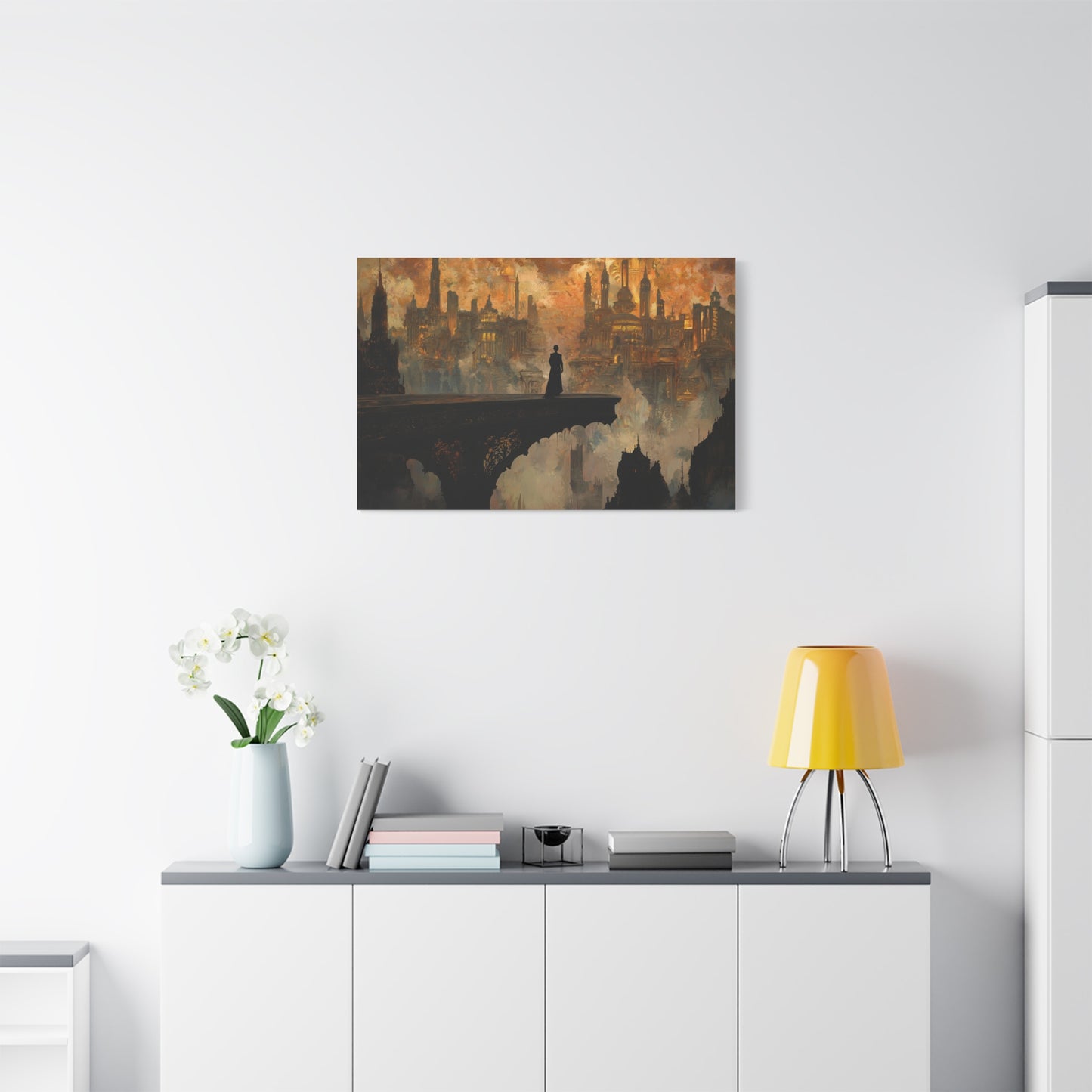 Whispered Citadel Canvas Print