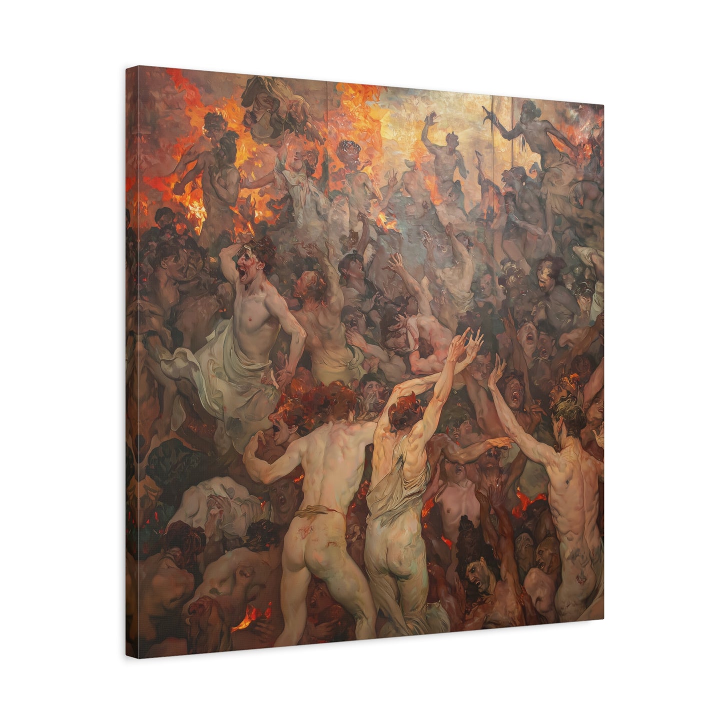 Dance of Chaos Canvas Print