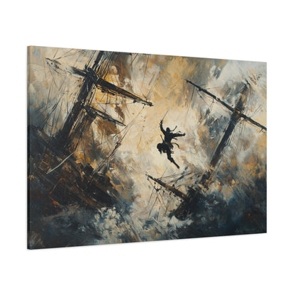 Between the Worlds Canvas Print