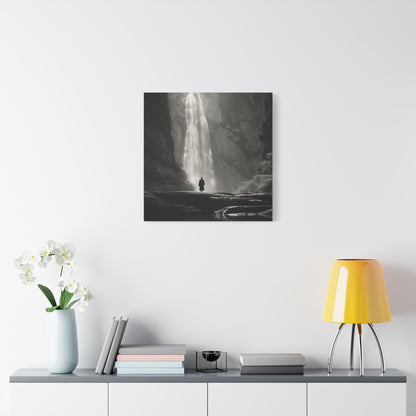 The Silent Fall Canvas Print