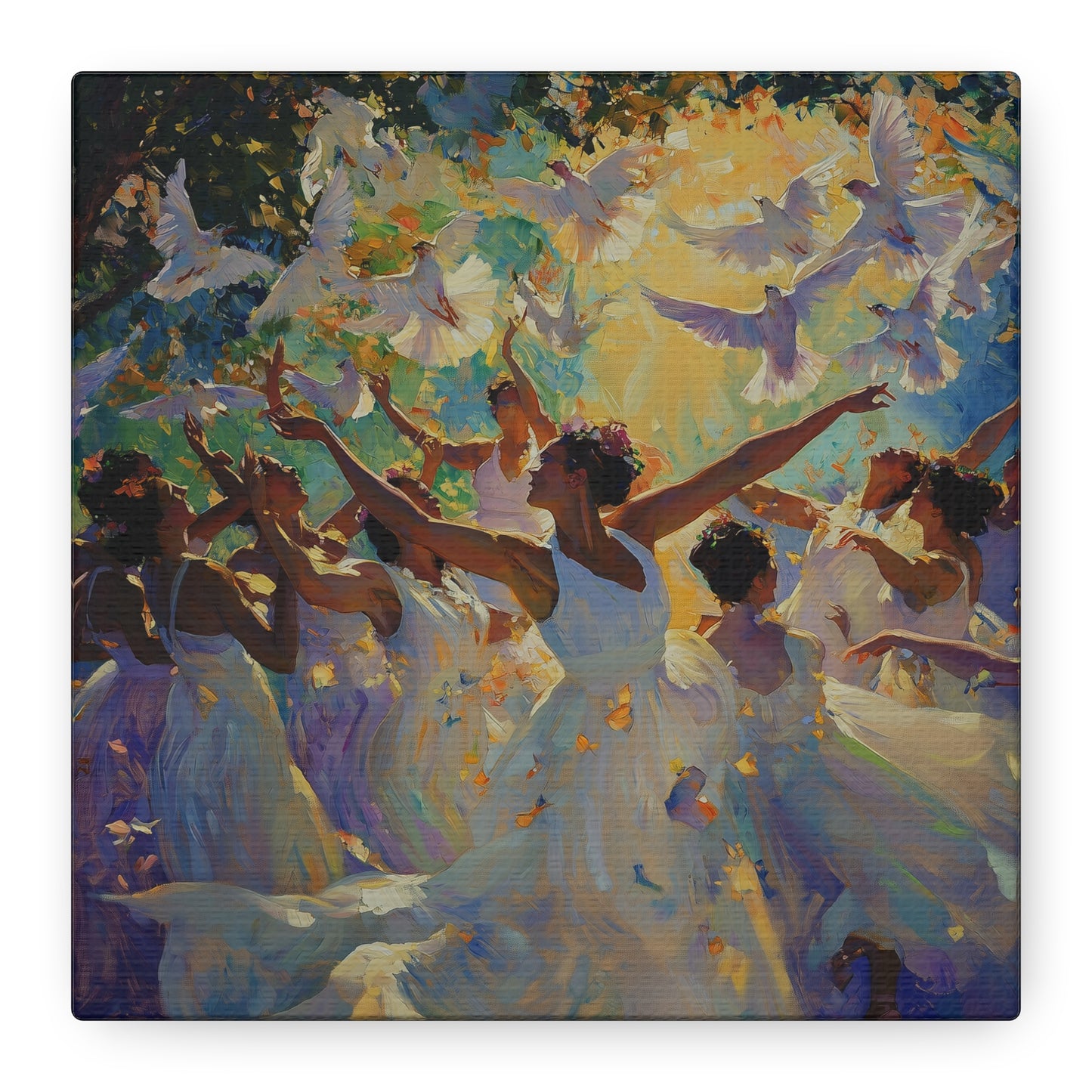 The Dance of Dreams Canvas Print