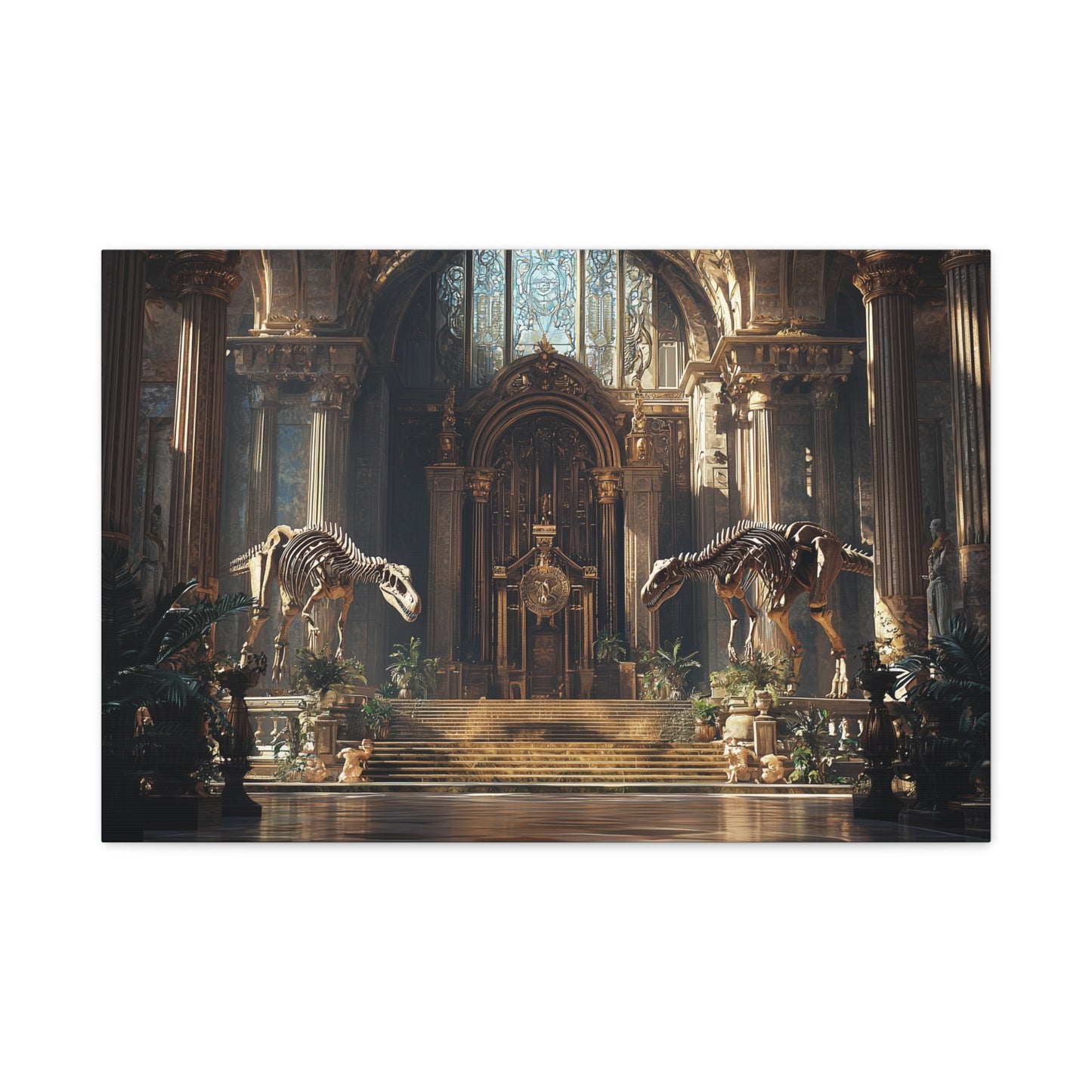 Eldritch Throne Canvas Print