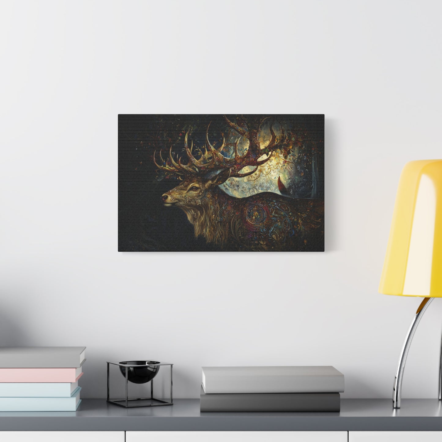 Stag of Yore Canvas Print