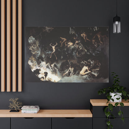 Dance of Shadows Canvas Print