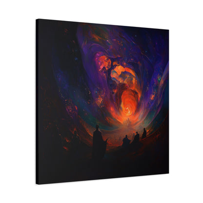 The Fiery Maw Canvas Print