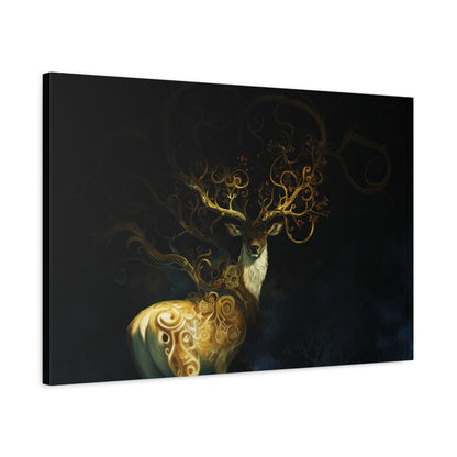 The Stag’s Dream Canvas Print