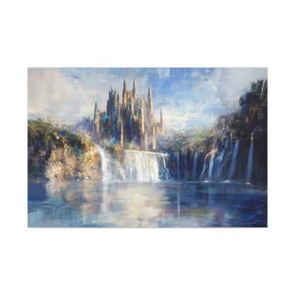 Rivendell's Lightfall Canvas Print