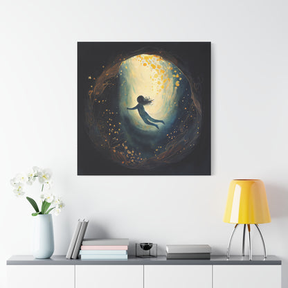 Into the Unknown Canvas Print