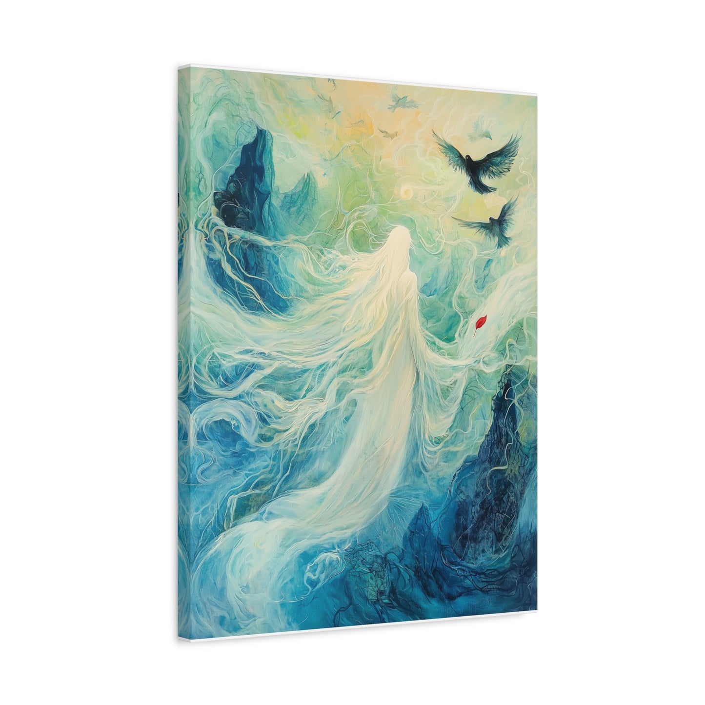 The Whispering Veil Canvas Print