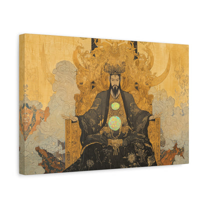 Crowned in Silence Canvas Print