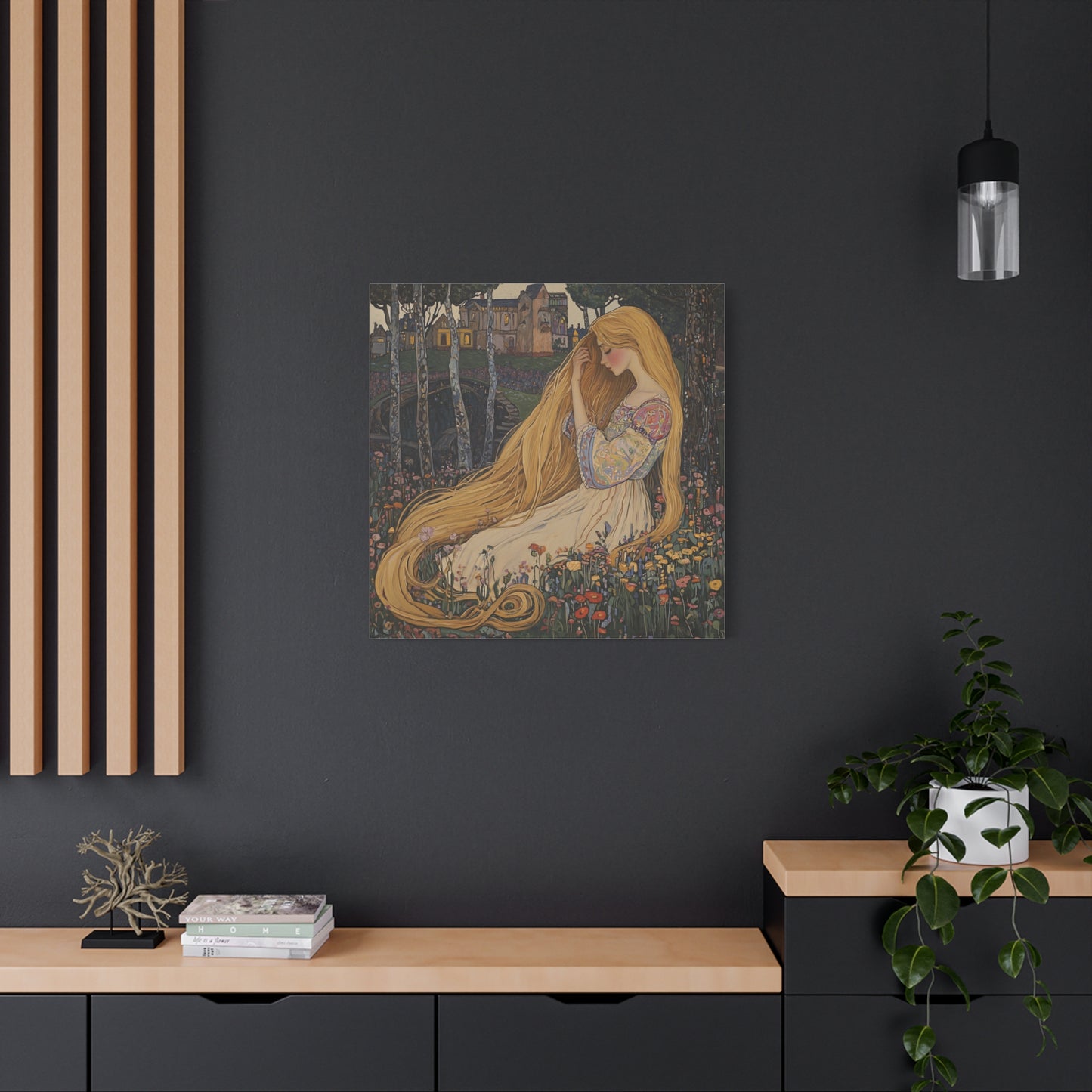 Moonlit Reverie Canvas Print