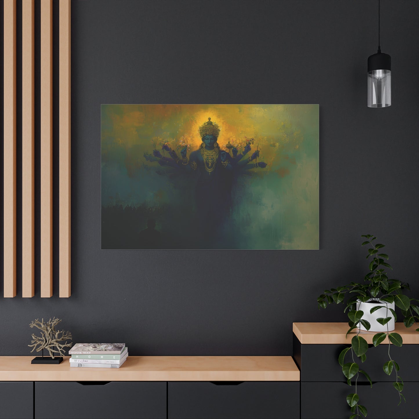 The Silent Watcher Canvas Print