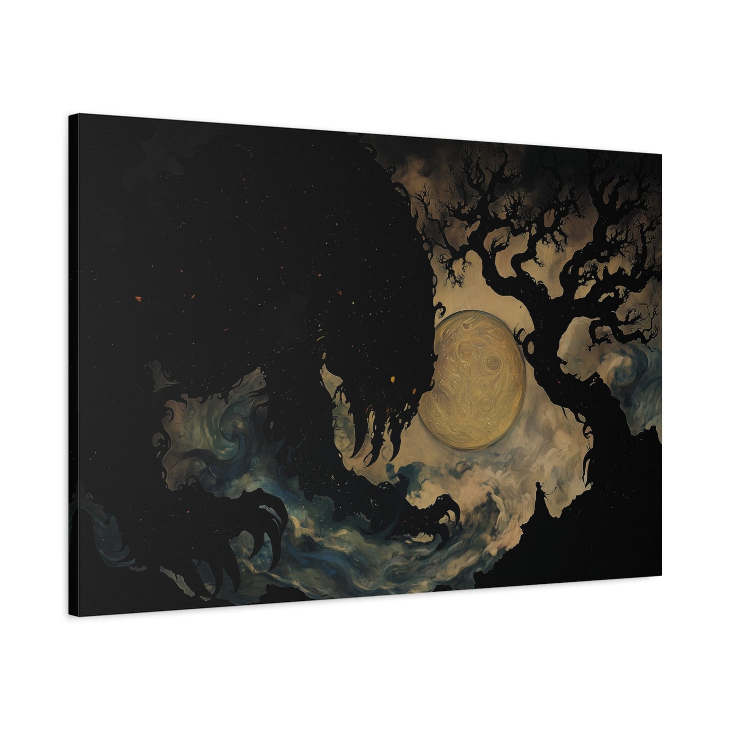 Silent Moon Canvas Print