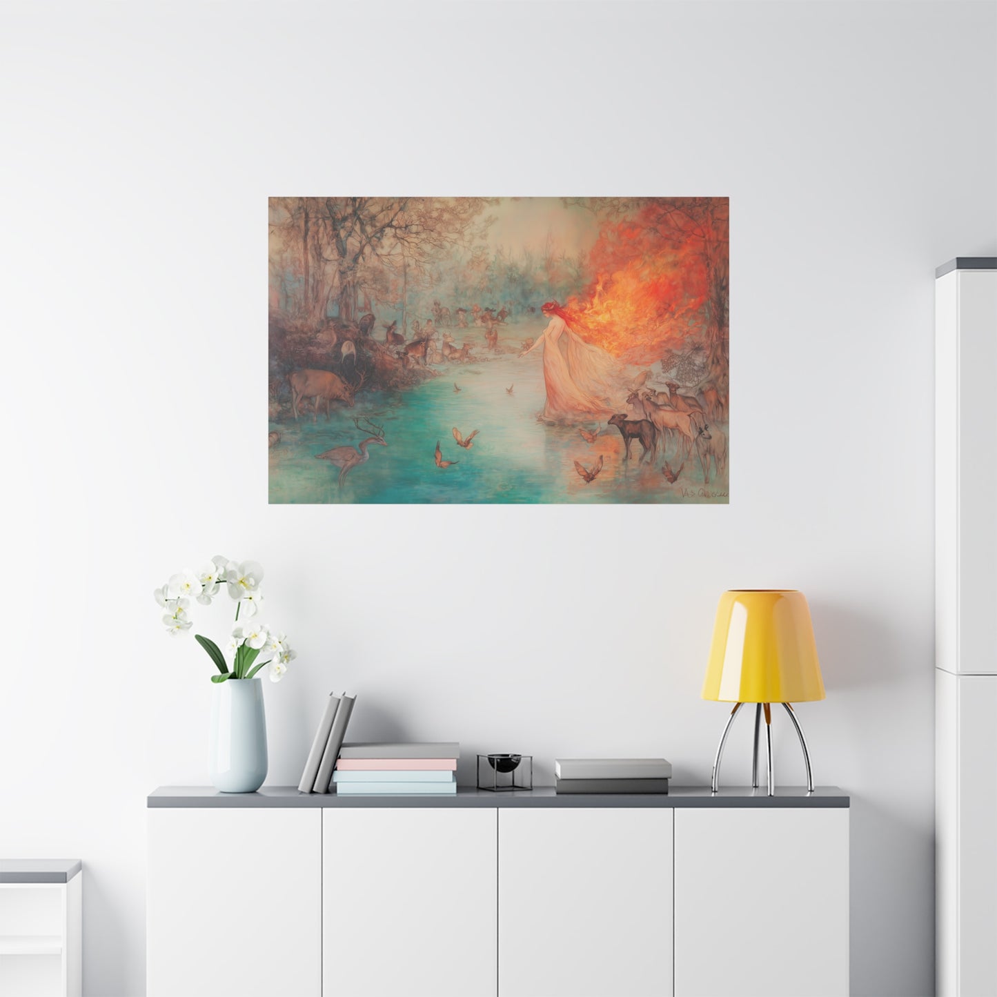 The Dreaming Forest Canvas Print