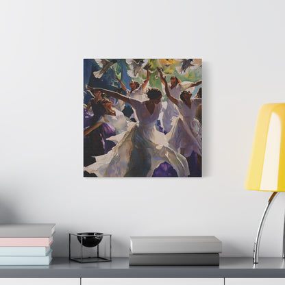 Reaching for the Infinite Canvas Print