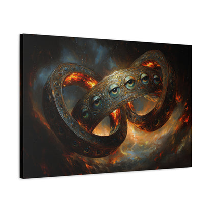 The Cosmic Gaze Canvas Print