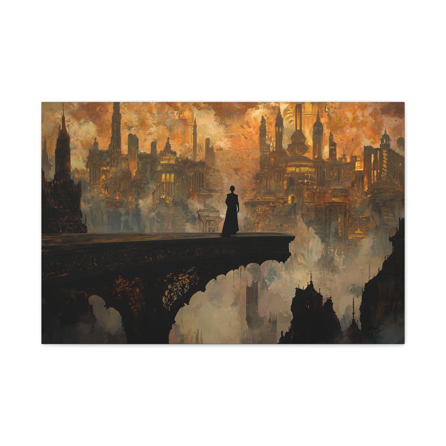 Whispered Citadel Canvas Print