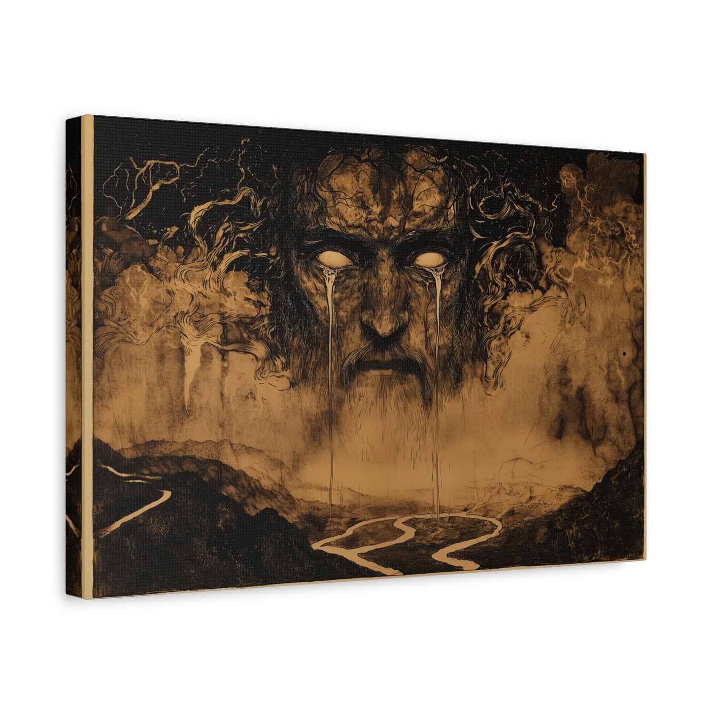 Rivers of Sorrow Canvas Print