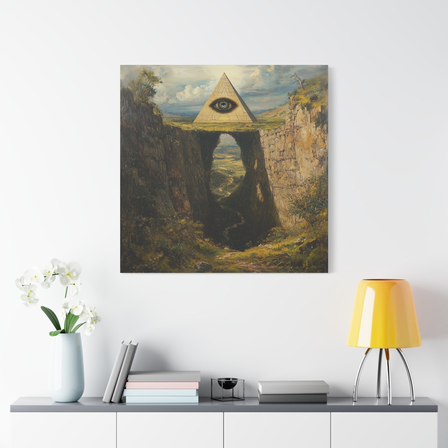 The Ancient Watcher Canvas Print