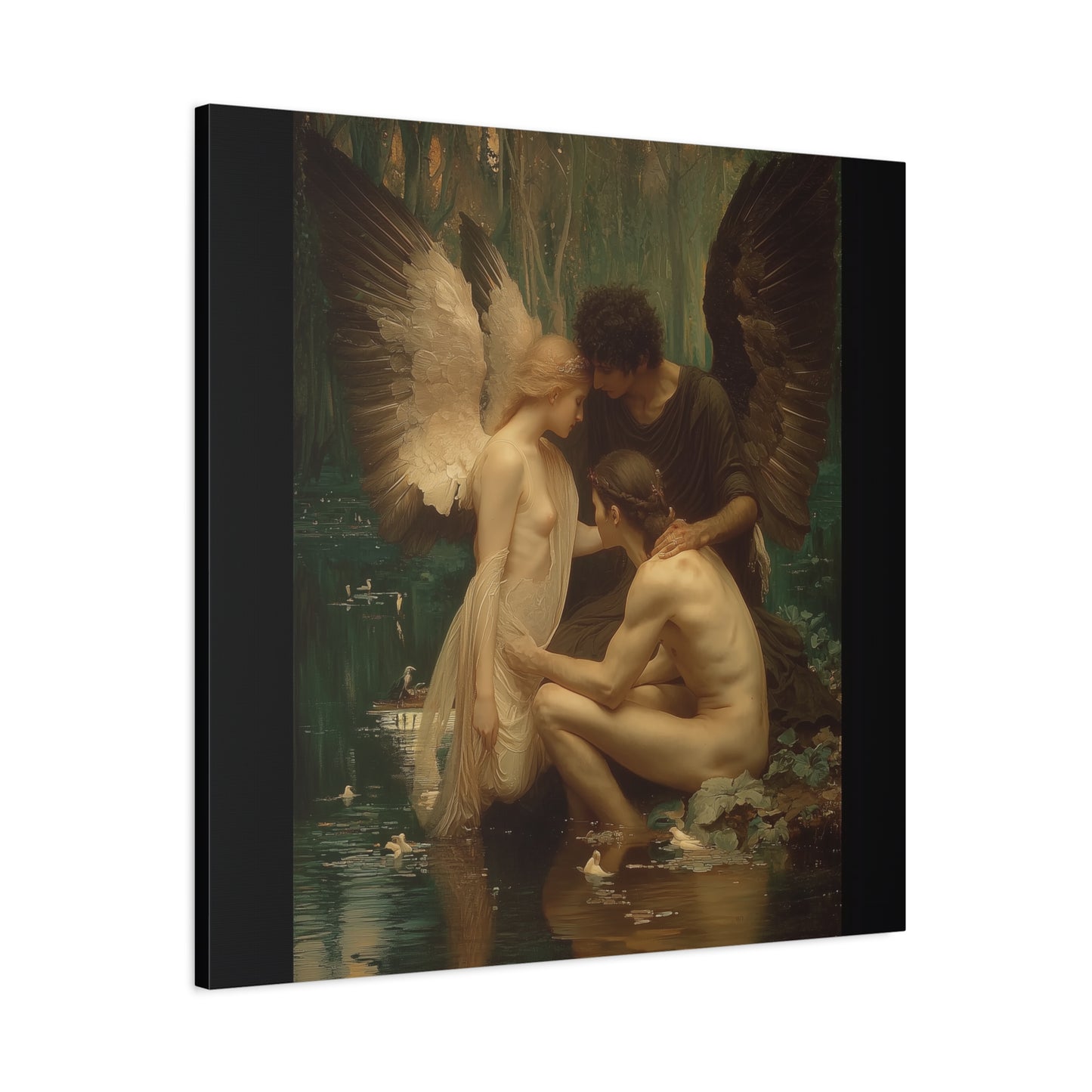 Whispering Shadows Canvas Print