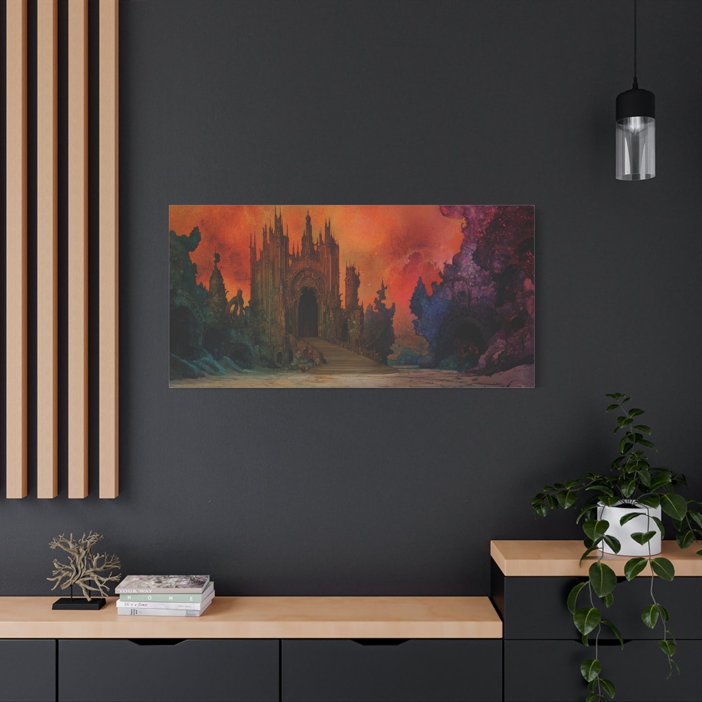 Towers of Eldoria Canvas Print