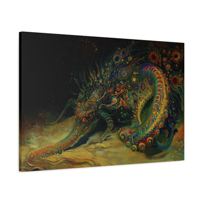 Serpent of the Lore Canvas Print