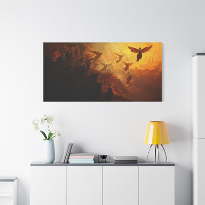 Souls in Flight Canvas Print