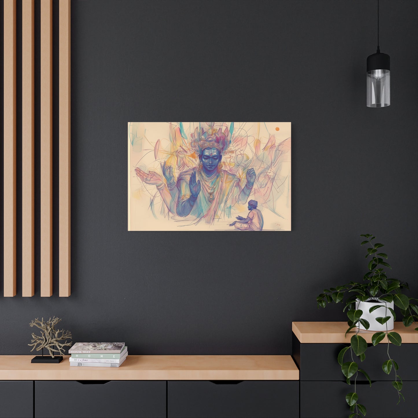 Silent Worship Canvas Print