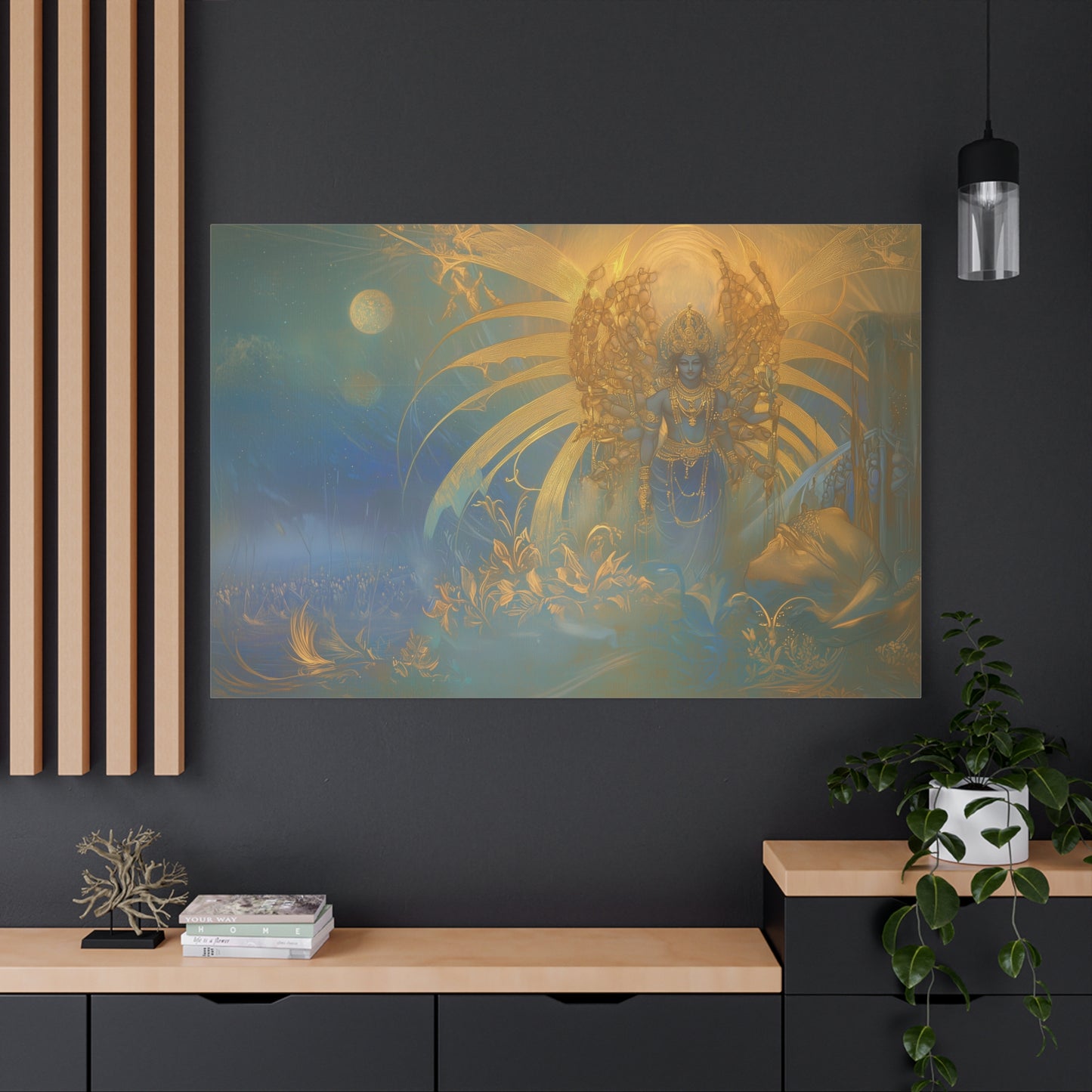 Balance of Spheres Canvas Print