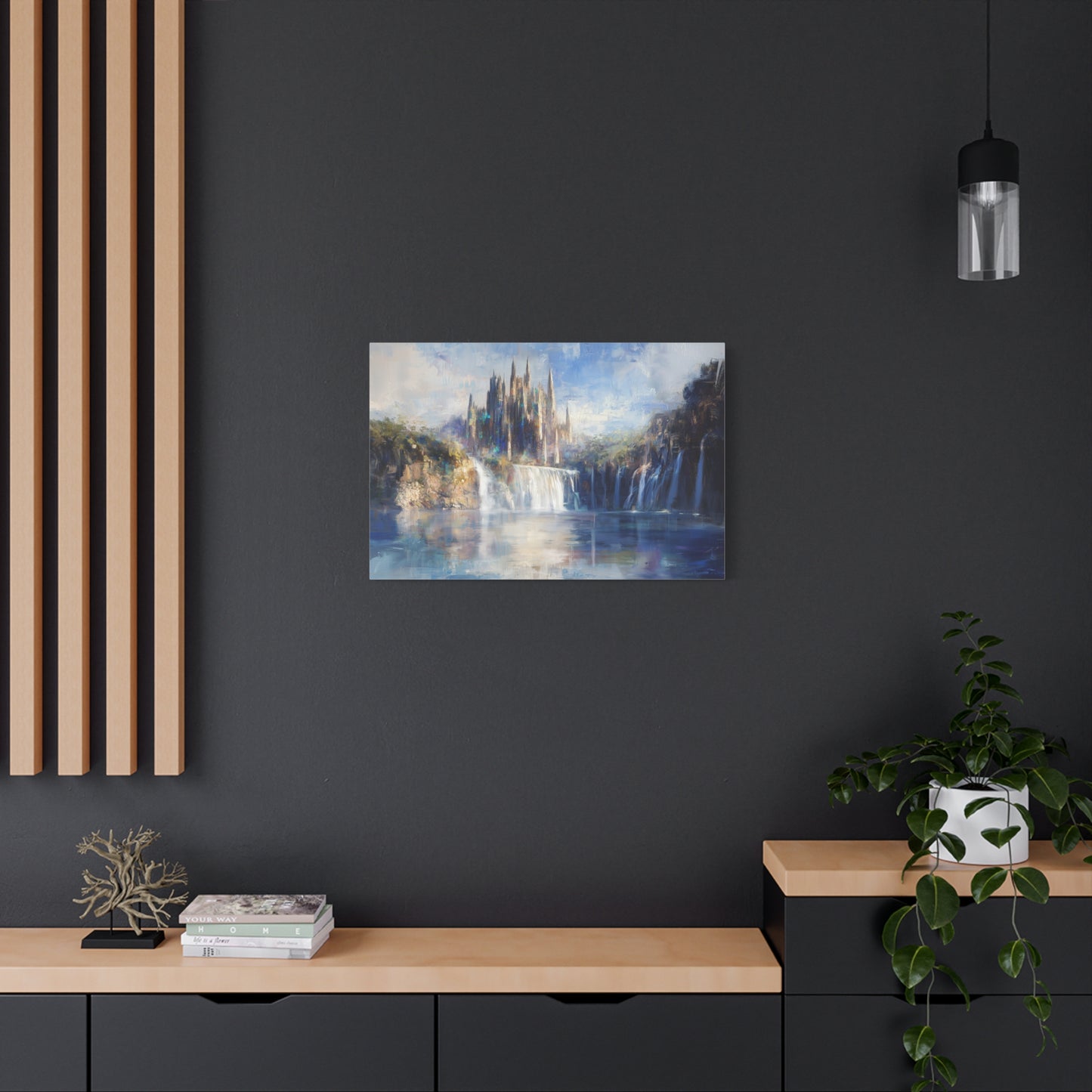 Rivendell's Lightfall Canvas Print