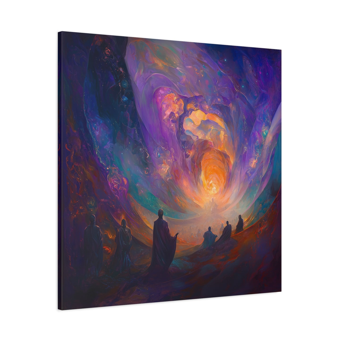 Balance in the Abyss Canvas Print