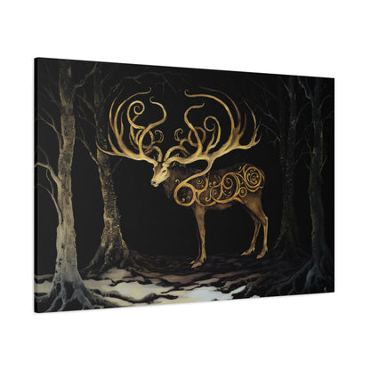 The Lurking Majesty Canvas Print