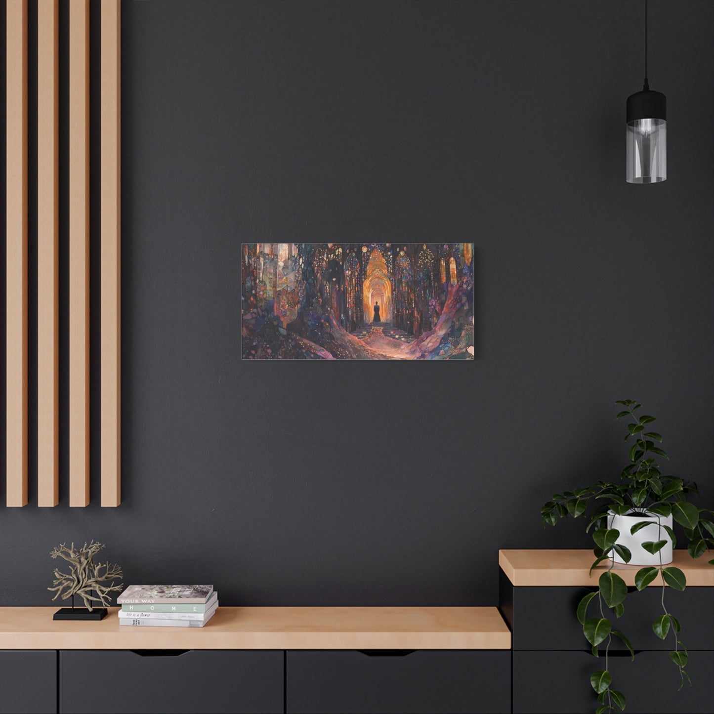 The Dreaming Aisle Canvas Print