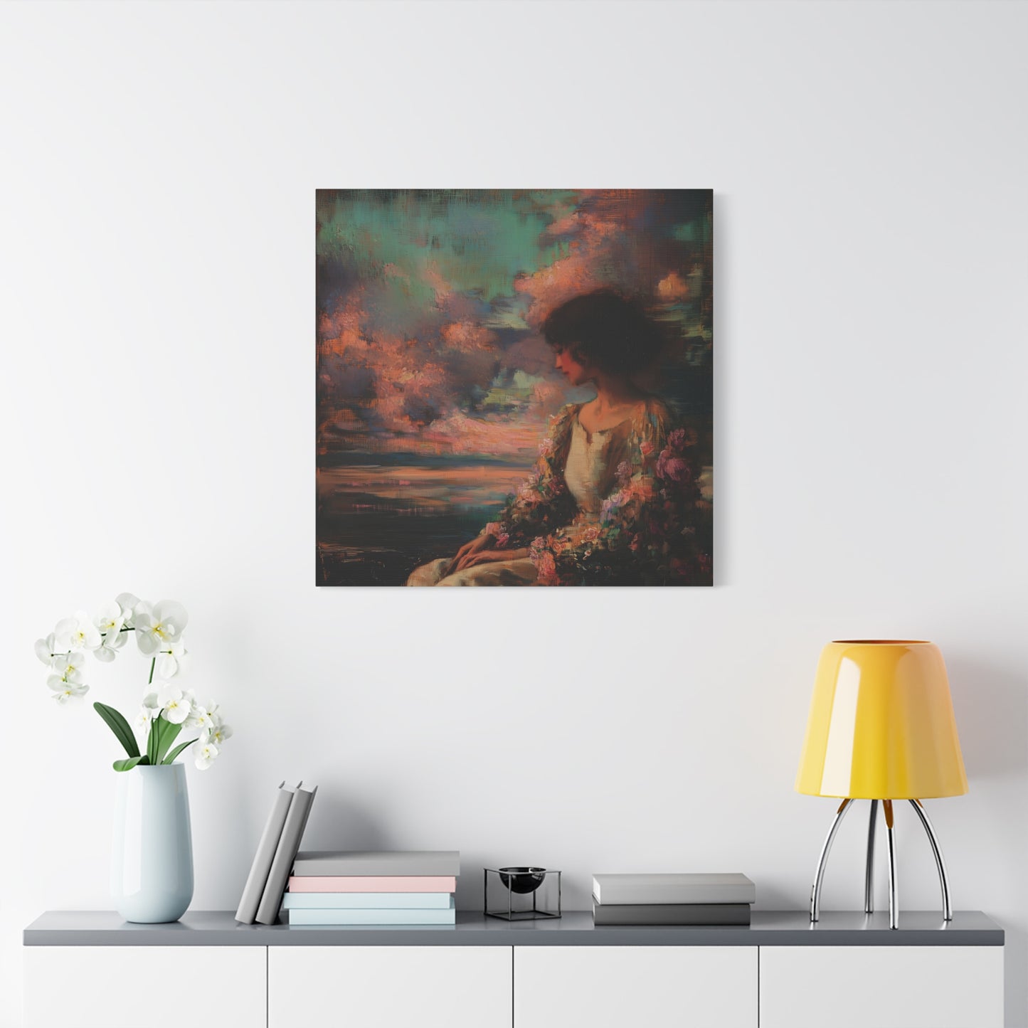 Silence of Blossoms Canvas Print