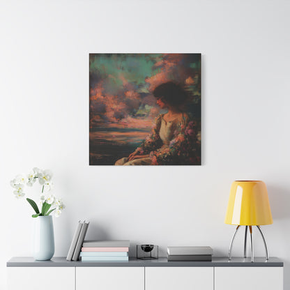 Silence of Blossoms Canvas Print