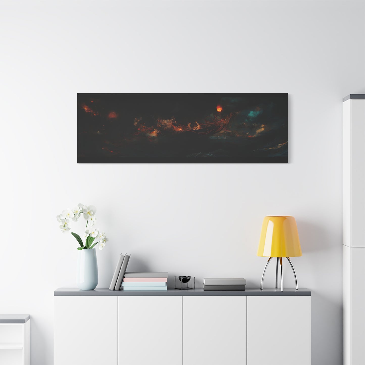 The Balance of Flame Canvas Print