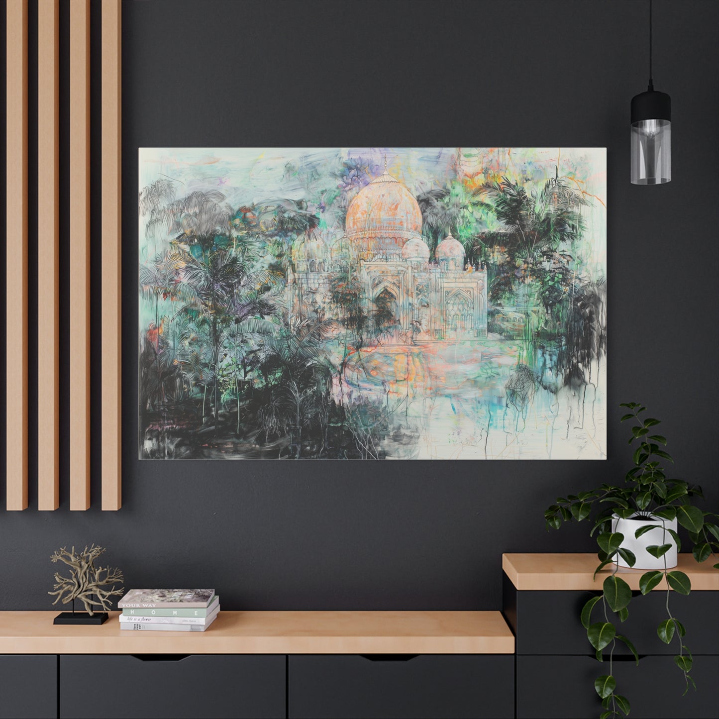 Twilight's Embrace Canvas Print