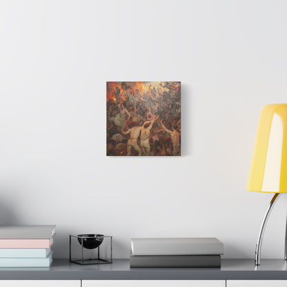 Dance of Chaos Canvas Print