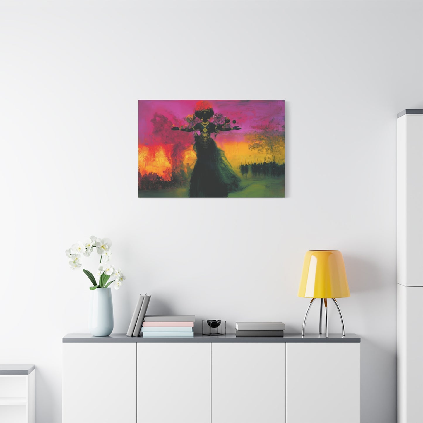 Dark Dance Canvas Print