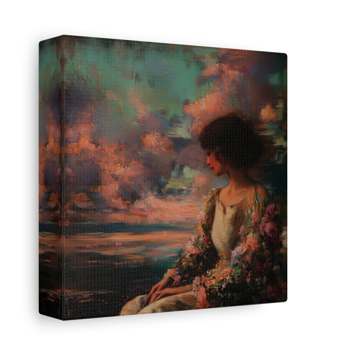 Silence of Blossoms Canvas Print