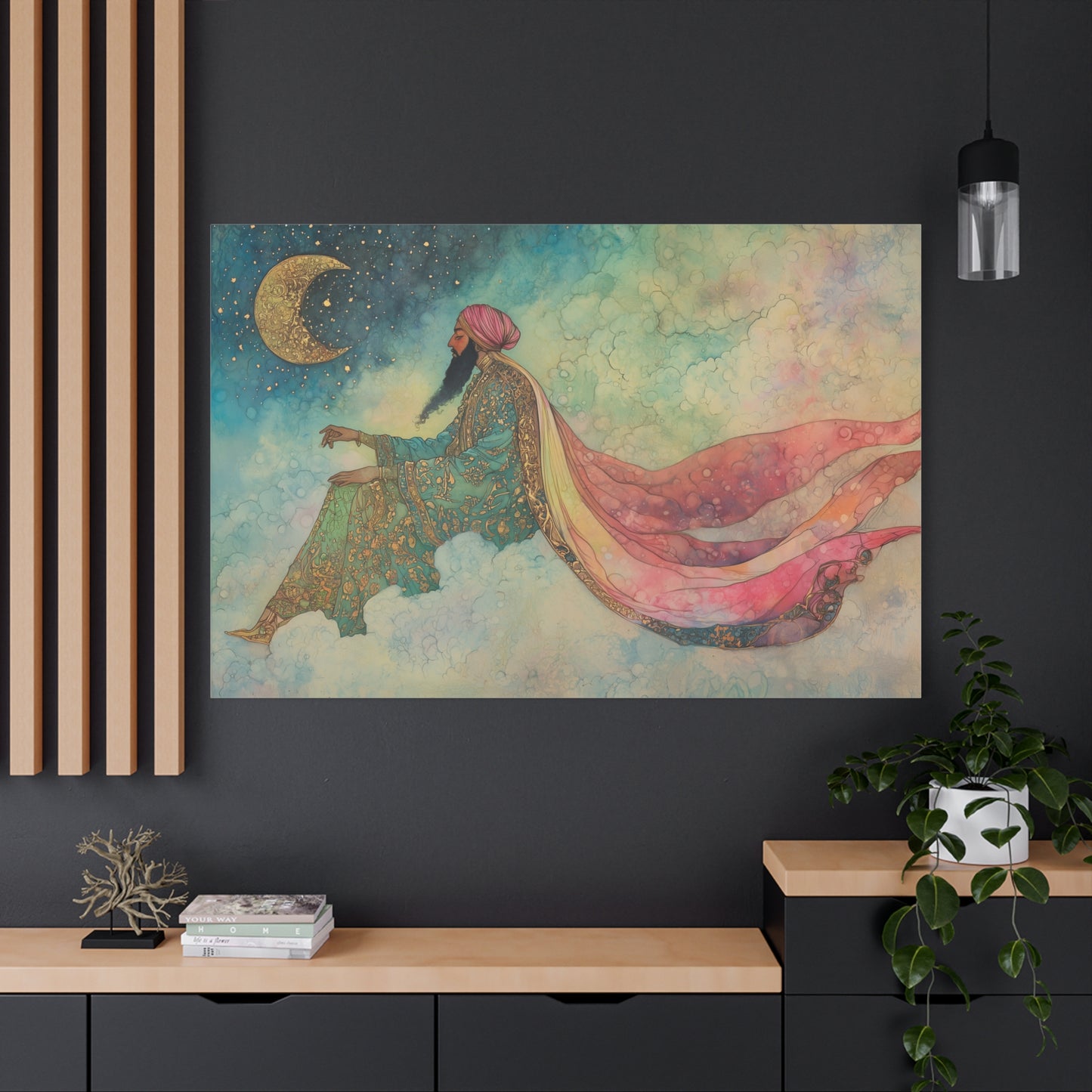 Veil of the Ancients Canvas Print