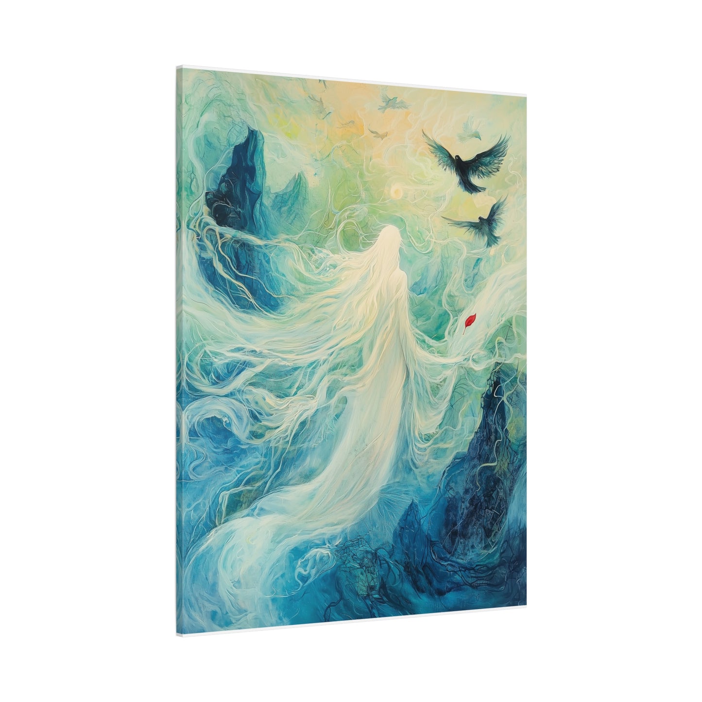 The Whispering Veil Canvas Print