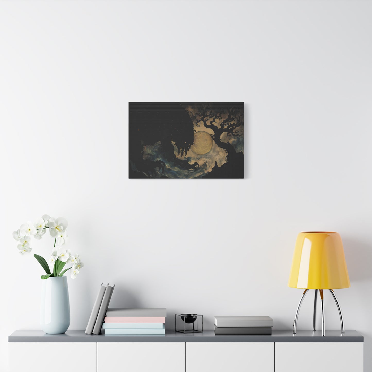 Silent Moon Canvas Print