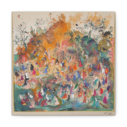 Riotous Quietude Canvas Print