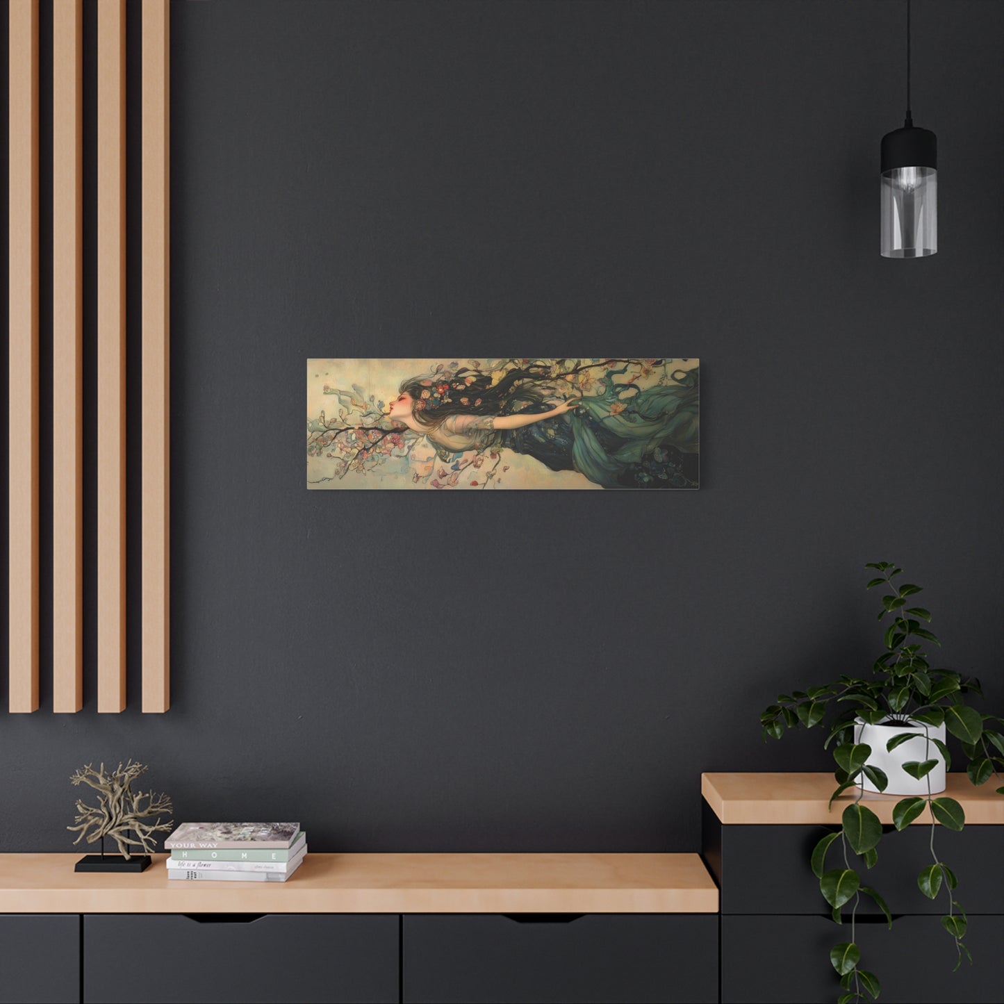 The Blossoming Void Canvas Print