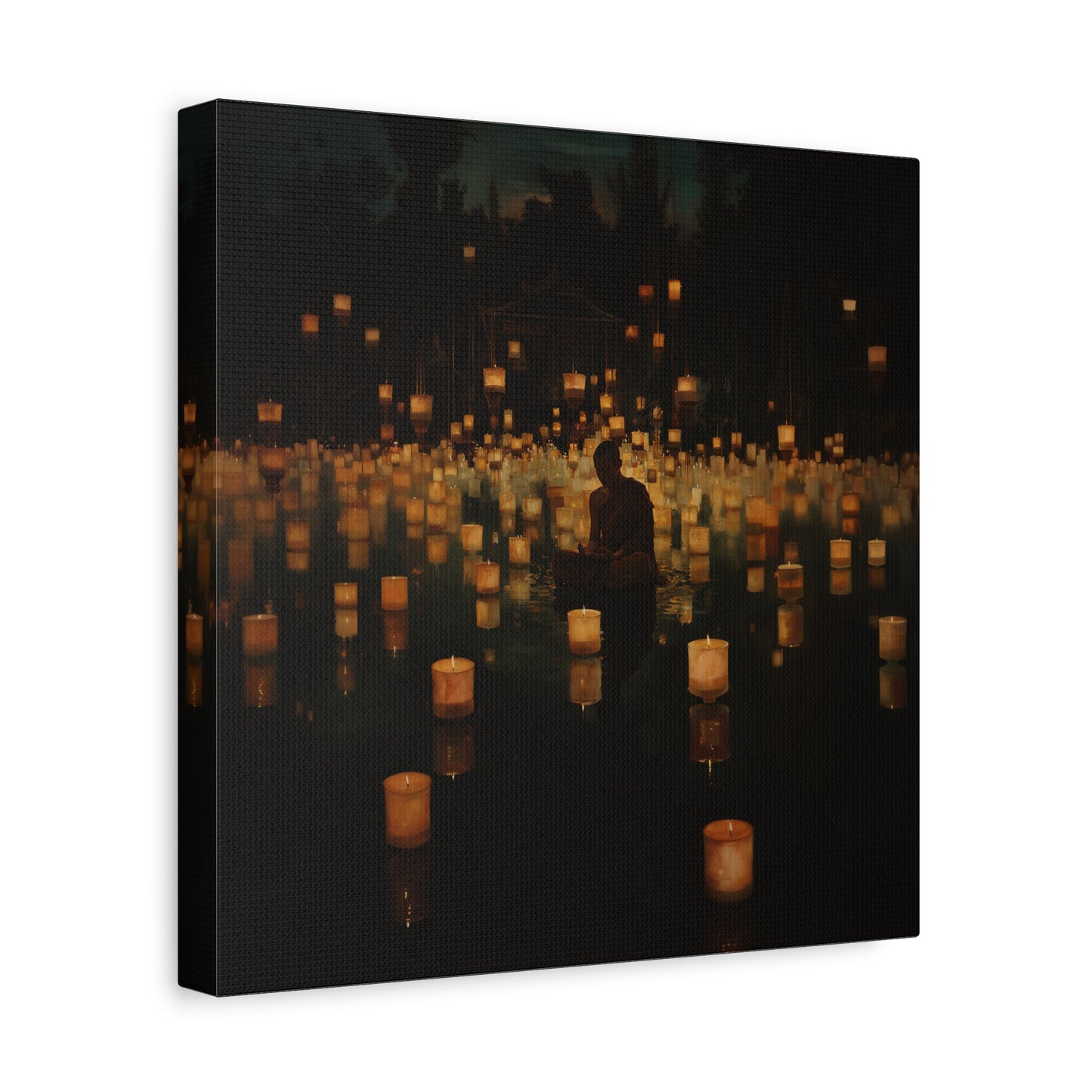 Whispering Lanterns Canvas Print