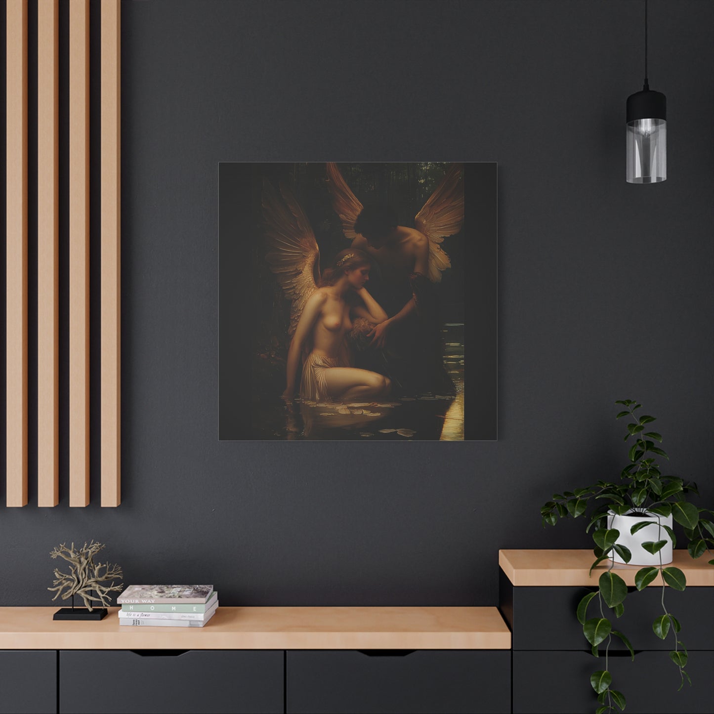 Twilight Embrace Canvas Print